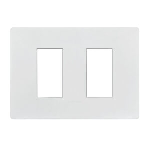 Placa Doble S33 Mate