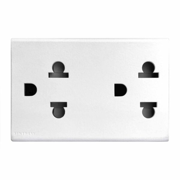 Tomacorriente Universal Duplex S33 Mate